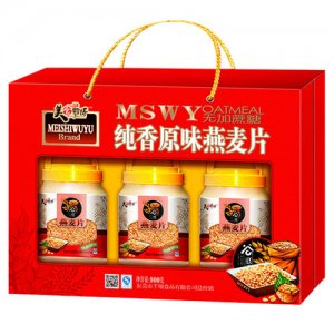 美食物語(yǔ)醇香原味燕麥片禮盒