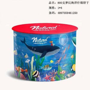 平治夢(mèng)幻海洋曲奇什錦餅干年貨禮盒