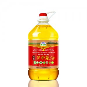 醇自然菜籽油一級4LPET瓶裝
