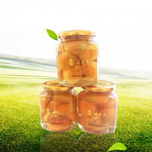 暖泉子冰糖紅杏兒罐頭