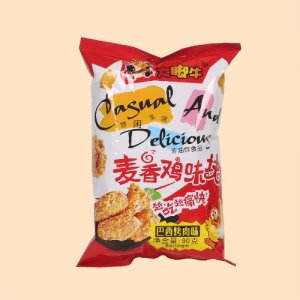 久寶麥香雞味塊（巴西烤肉味）