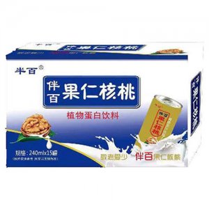 半百果仁核桃乳箱