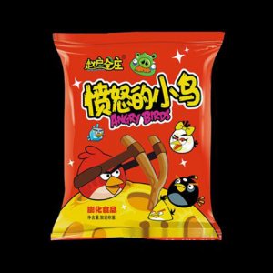 趙戶全莊憤怒的小鳥(niǎo)膨化食品紅