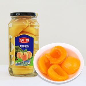 廣野黃桃罐頭130g