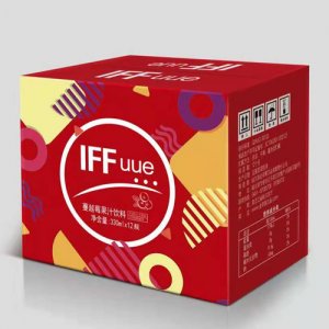 金蘋果蔓越果汁飲料箱裝