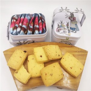 德寶蔓越莓曲奇餅干罐裝