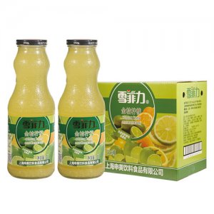 雪菲力專用瓶金桔檸檬汁1L