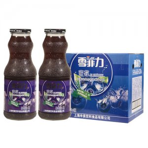 雪菲力專用瓶藍(lán)莓汁1L