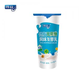 得益低脂無蔗糖風(fēng)味發(fā)酵乳200g