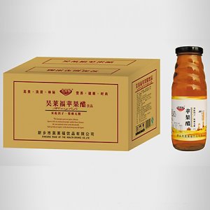 昊萊福蘋果醋飲料330mlX15