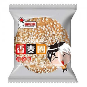 銘吃點香麥圈薄金脆餅干散裝稱重