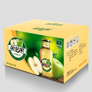 金蘋果蘋果醋飲料箱裝