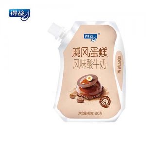 得益戚風(fēng)蛋糕風(fēng)味酸牛奶200g