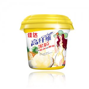 佳達(dá)高纖維果粒杯菠蘿味