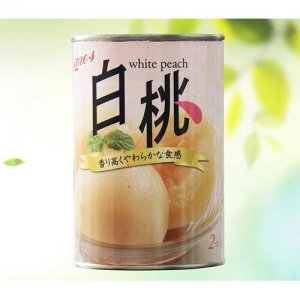 白浩飛桃罐頭