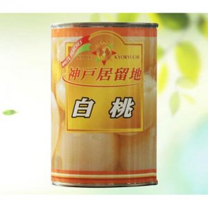 白浩飛桃罐頭黃盒