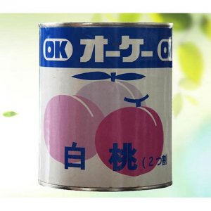 白浩飛桃罐頭藍(lán)盒