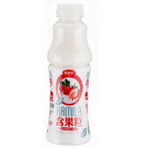 咖咪啦含果粒草莓味500ml