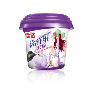 佳達(dá)高纖維果粒杯葡萄味