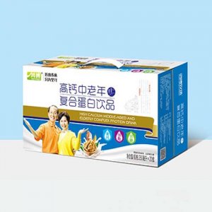 鴻博高鈣中老年復(fù)合蛋白飲品250ml×20盒