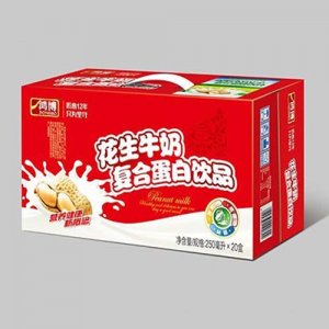 鴻博花生牛奶復(fù)合蛋白飲品250ml×20盒