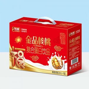 鴻博金品核桃復(fù)合蛋白飲品250ml×16盒