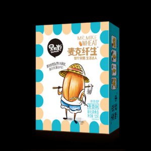 黑木崖麥克纖生膨化米果麥香味