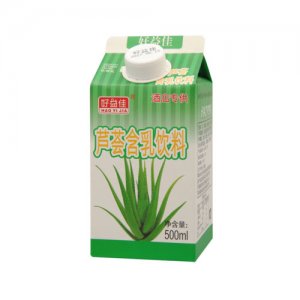 好益佳蘆薈含乳飲料