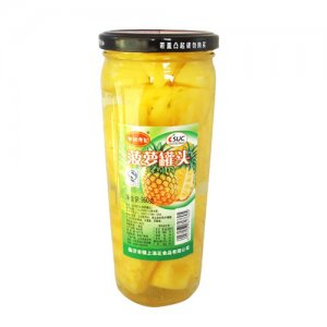 田甜源園菠蘿水果罐頭