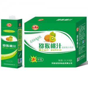 恬潤獼猴桃果汁紙盒