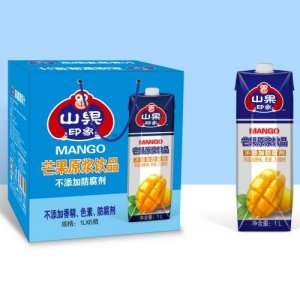 百芝源鉆石包芒果汁