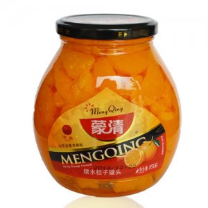 蒙清糖水橘子罐頭850g