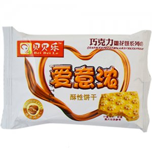 貝貝樂巧克力雕花餅干愛意濃酥性餅干