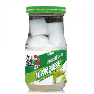 魁牌糖水椰果罐頭246g