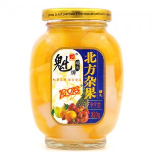 魁牌北方雜果罐頭320g