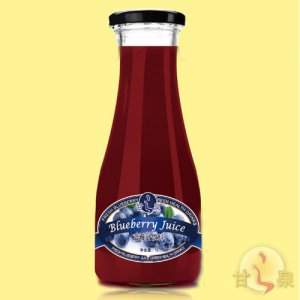 甘泉藍(lán)莓汁飲料