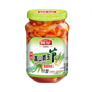 閩星香辣高山脆玉筍-高瓶200g