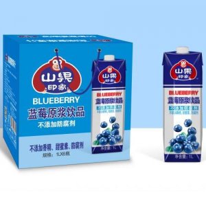百芝源鉆石包藍莓汁