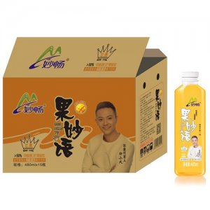 妙暢果妙語(yǔ)益生菌復(fù)合果汁480ml（芒果味）