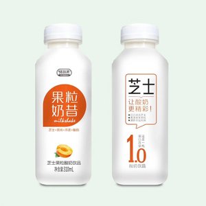 味你美芝士黃桃燕麥果粒奶昔