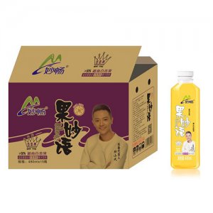 妙暢果妙語(yǔ)益生菌復(fù)合果汁480ml（百香果味）