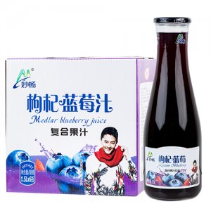 妙暢1.5L枸杞藍(lán)莓汁