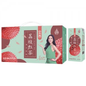 宜養(yǎng)荔枝紅茶果汁茶飲料（250ML）