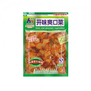 惠通開味爽口菜-120克軟包裝小菜
