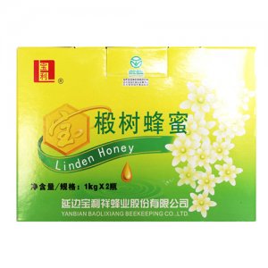 寶利椴樹蜂蜜1kgx2瓶