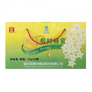 寶利椴樹蜂蜜1kgx4瓶