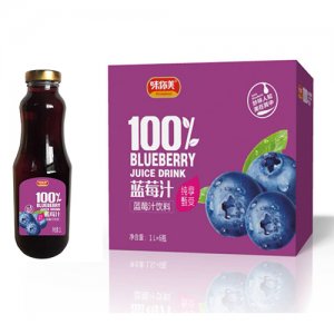 味你美藍(lán)莓汁1Llx6瓶
