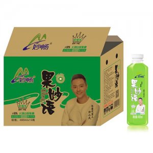 妙暢果妙語(yǔ)益生菌復(fù)合果汁480ml（獼猴桃味）