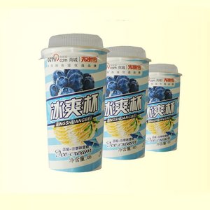 光明雪藍(lán)莓+香蕉雪糕