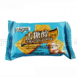 銘品源木糖醇黑芝麻味酥性餅干